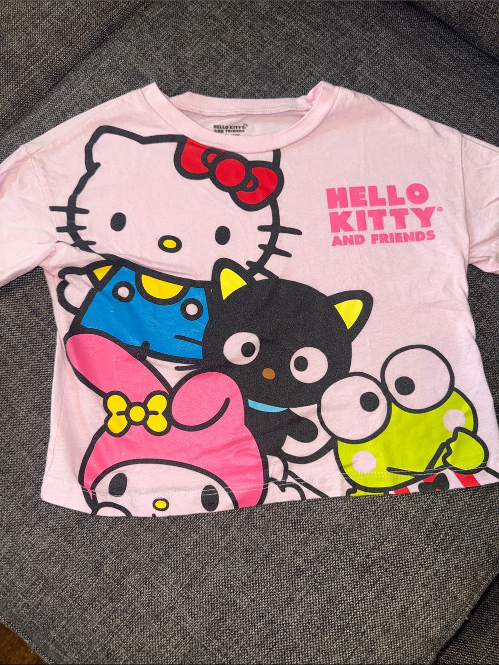 Hello Kitty Pink Multi-Character Graphic Tee
